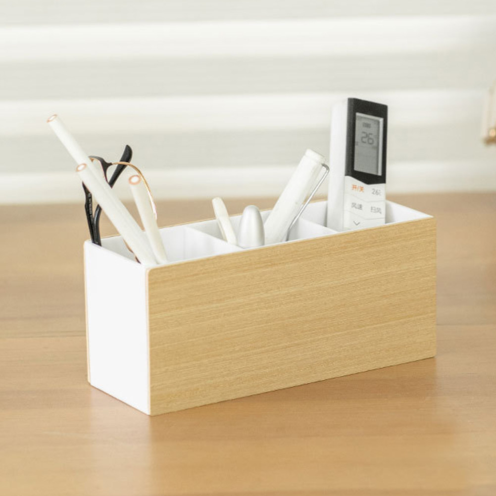 Controller Stand Holder - منظم تخزين خشبي متعدد الأقسام للمكتب،