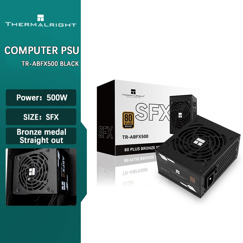 Console Gaming Pc Case - Thermalright TR-ABFX500 الأسود SFX الميدالية البرونزية