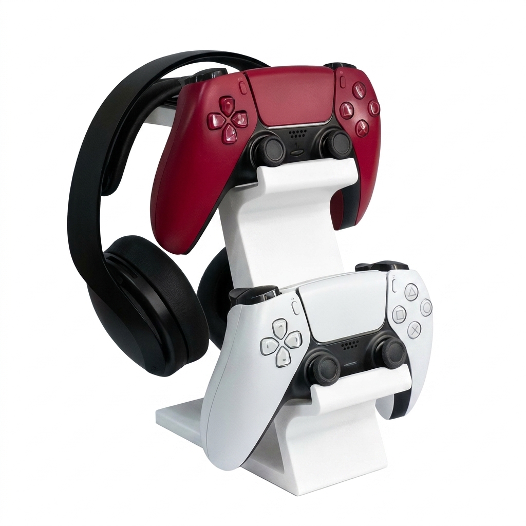 Controller Stand Holder - حامل متكامل ثلاثي الأبعاد لسماعات الرأس