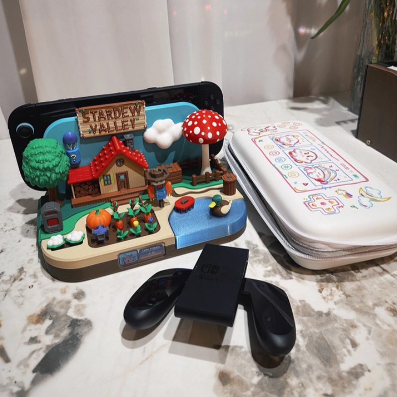 Gaming Console Holder - حامل شحن زخرفي بتصميم Stardew Valley
