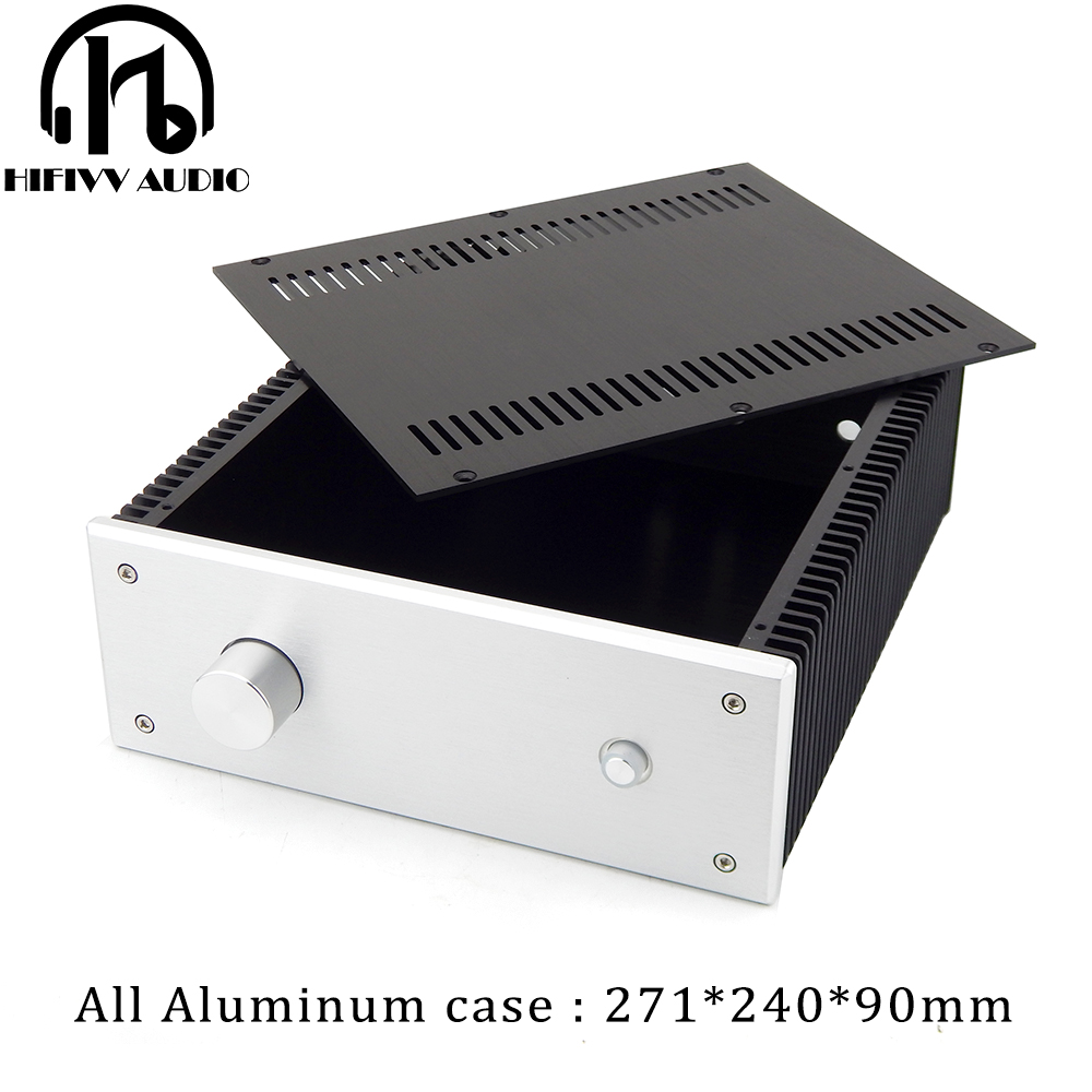Console Gaming Pc Case - غلاف مكبر صوت من الألومنيوم 2409