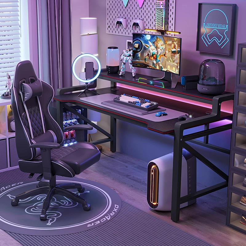 Gaming Console Table - طاولات كمبيوتر للألعاب والدراسة، لوحة ماوس،