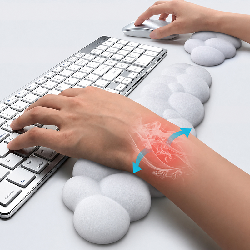 Gaming Console Cloud - لوحة ماوس مع مسند للمعصم، لوحة