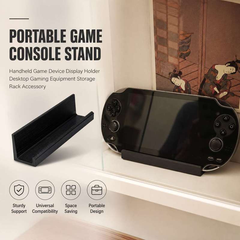 Gaming Console Table - حامل وحدة تحكم الألعاب المحمولة، حامل
