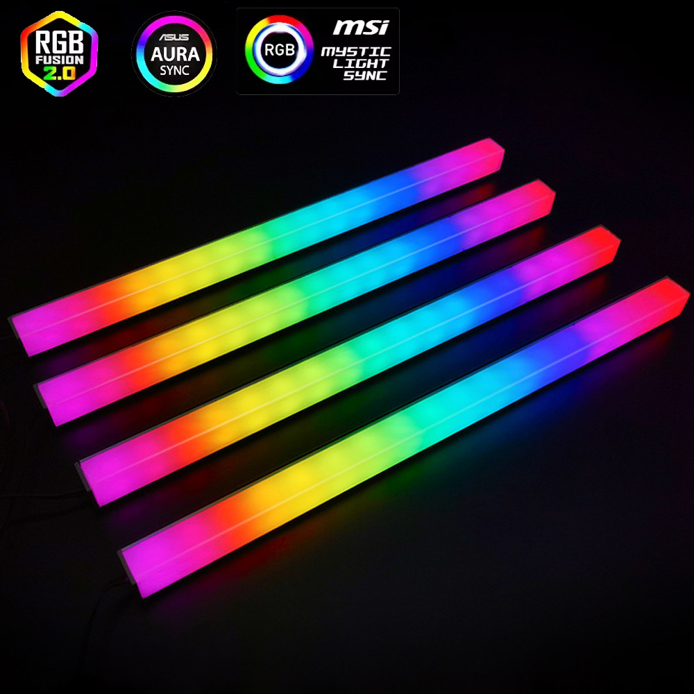 Led Gaming Light Strip - شريط إضاءة LED مغناطيسي قابل للبرمجة