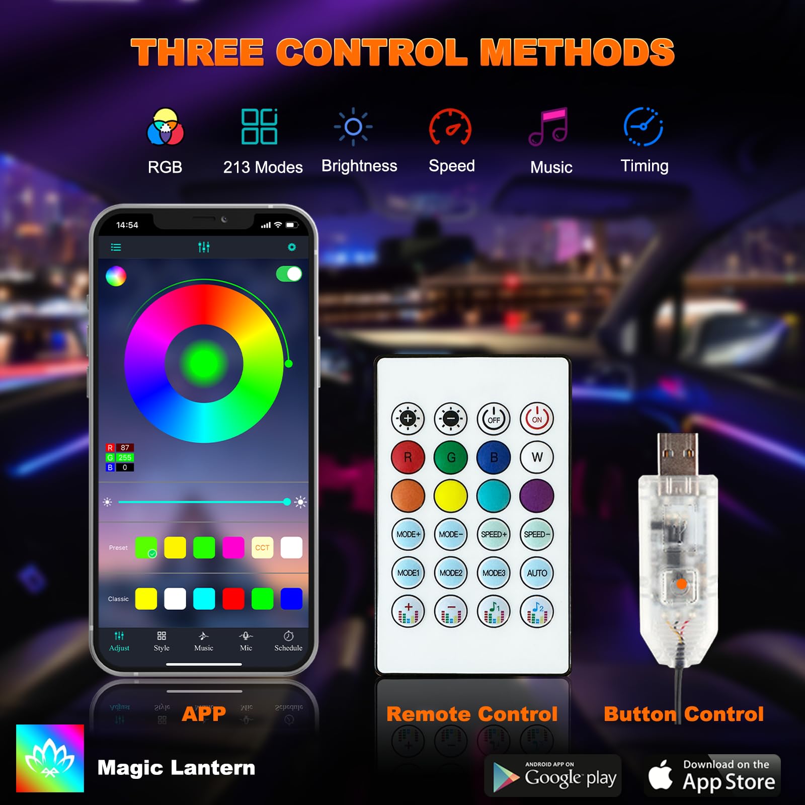 مصباح داخلي من الأكريليك LED ، - مراجعة Led Gaming Light Strip وسعره