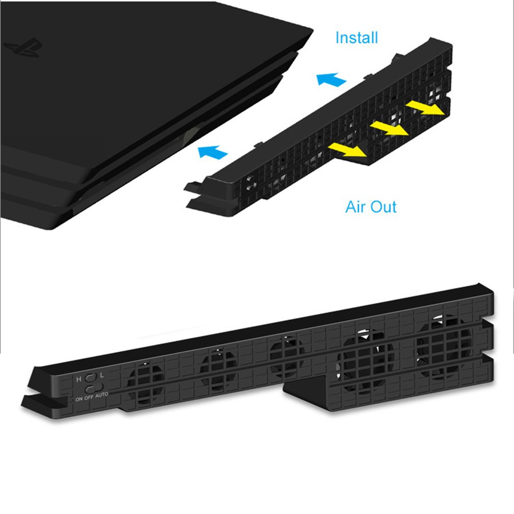 قاعدة مروحة حامل لسوني PS4 برو - مراجعة Gaming Console Holder وسعره