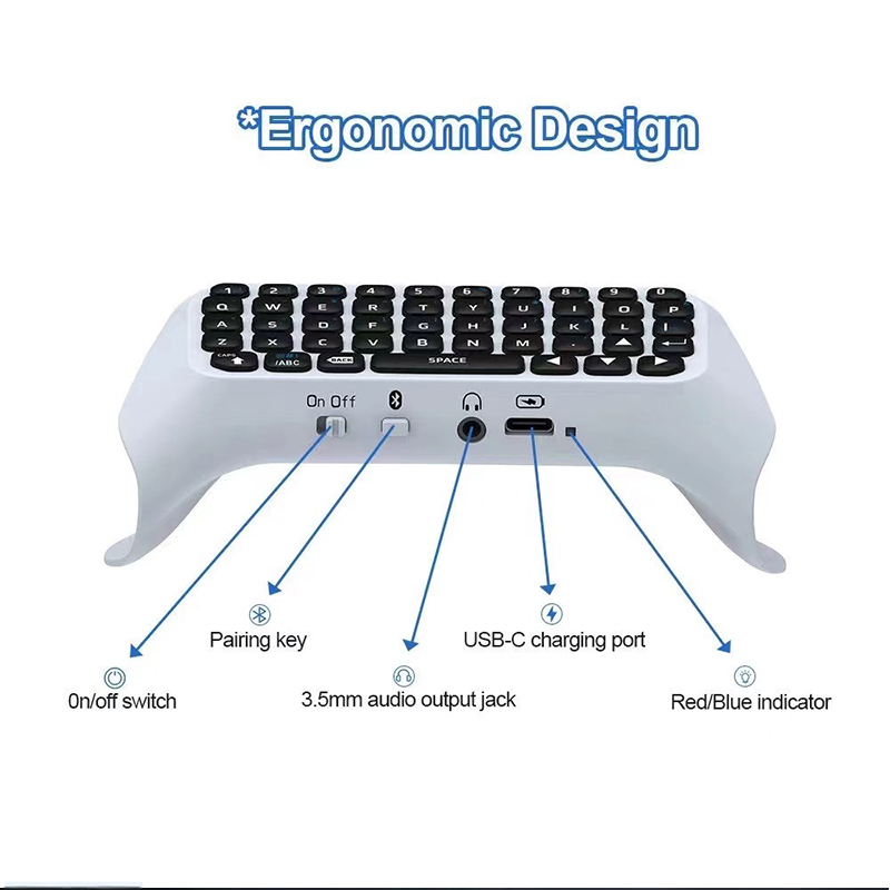 لوحة مفاتيح بلوتوث لاسلكية للب - مراجعة Gaming Console With Keyboard وسعره