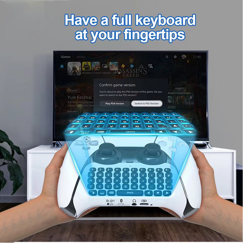 لوحة مفاتيح بلوتوث لاسلكية للب - مراجعة Gaming Console With Keyboard وسعره