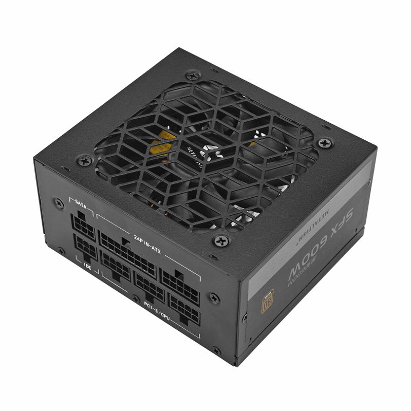 METALFISH SFX 80Plus برونزي 50 - مراجعة Console Gaming Pc Case وسعره