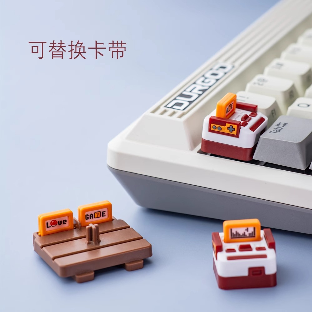 أغطية مفاتيح على شكل وحدة التح - مراجعة Gaming Console With Keyboard وسعره