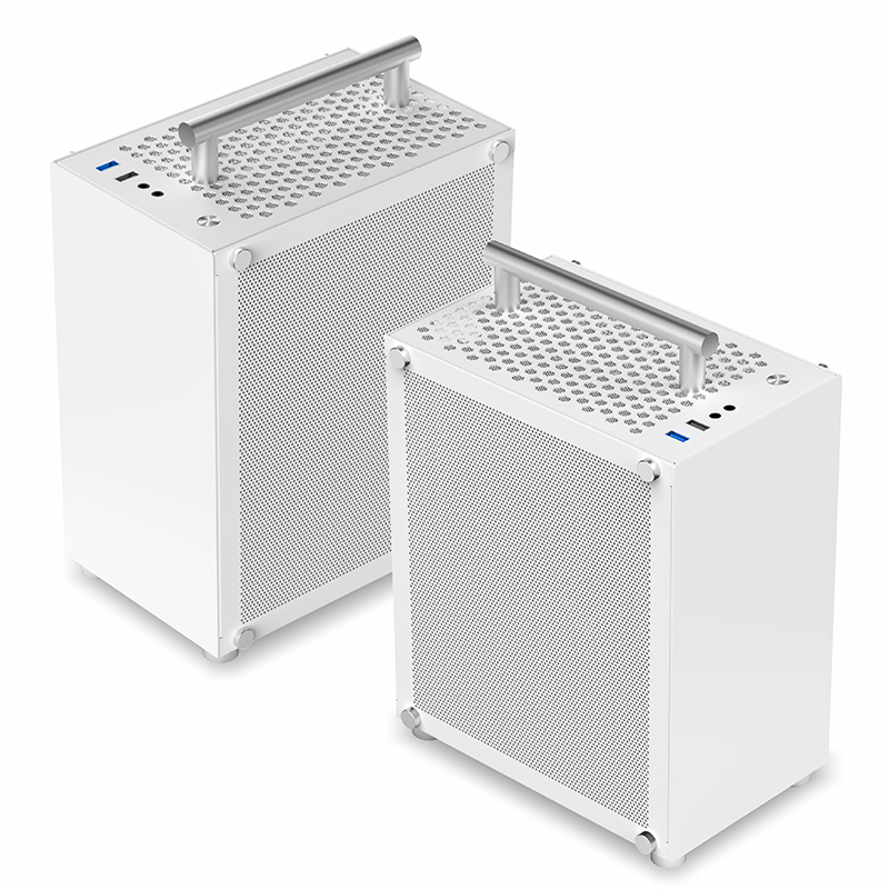 METALFISH T40 Mini ITX حافظة س - مراجعة Console Gaming Pc Case وسعره