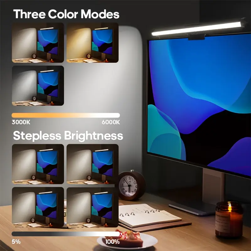 شريط إضاءة RGB للشاشة، مصباح ط - مراجعة Led Gaming Light Strip وسعره
