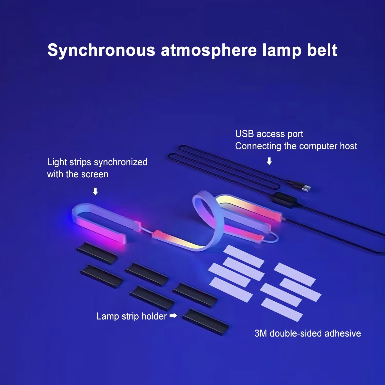 شريط إضاءة RGB للألعاب، إضاءة  - مراجعة Led Gaming Light Strip وسعره