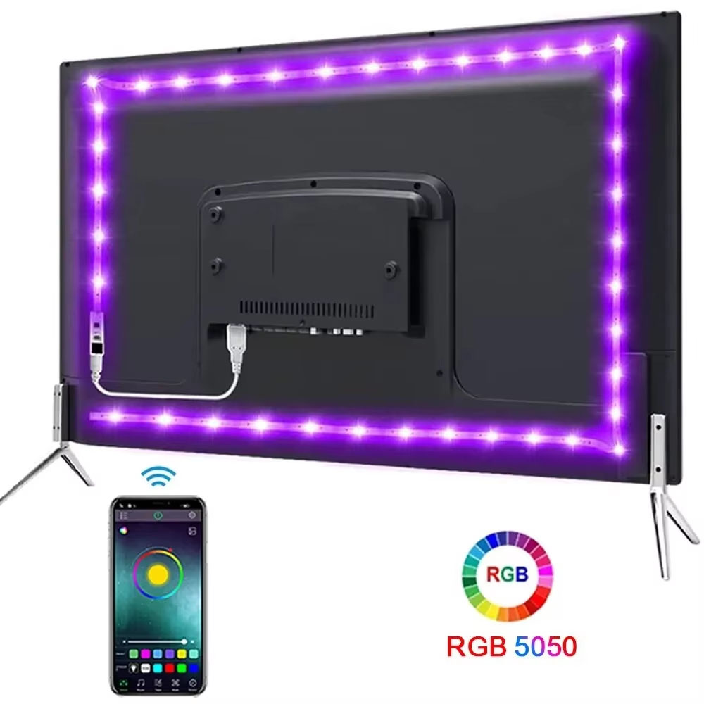 USB Led قطاع أضواء تيار مستمر  - مراجعة Led Gaming Light Strip وسعره