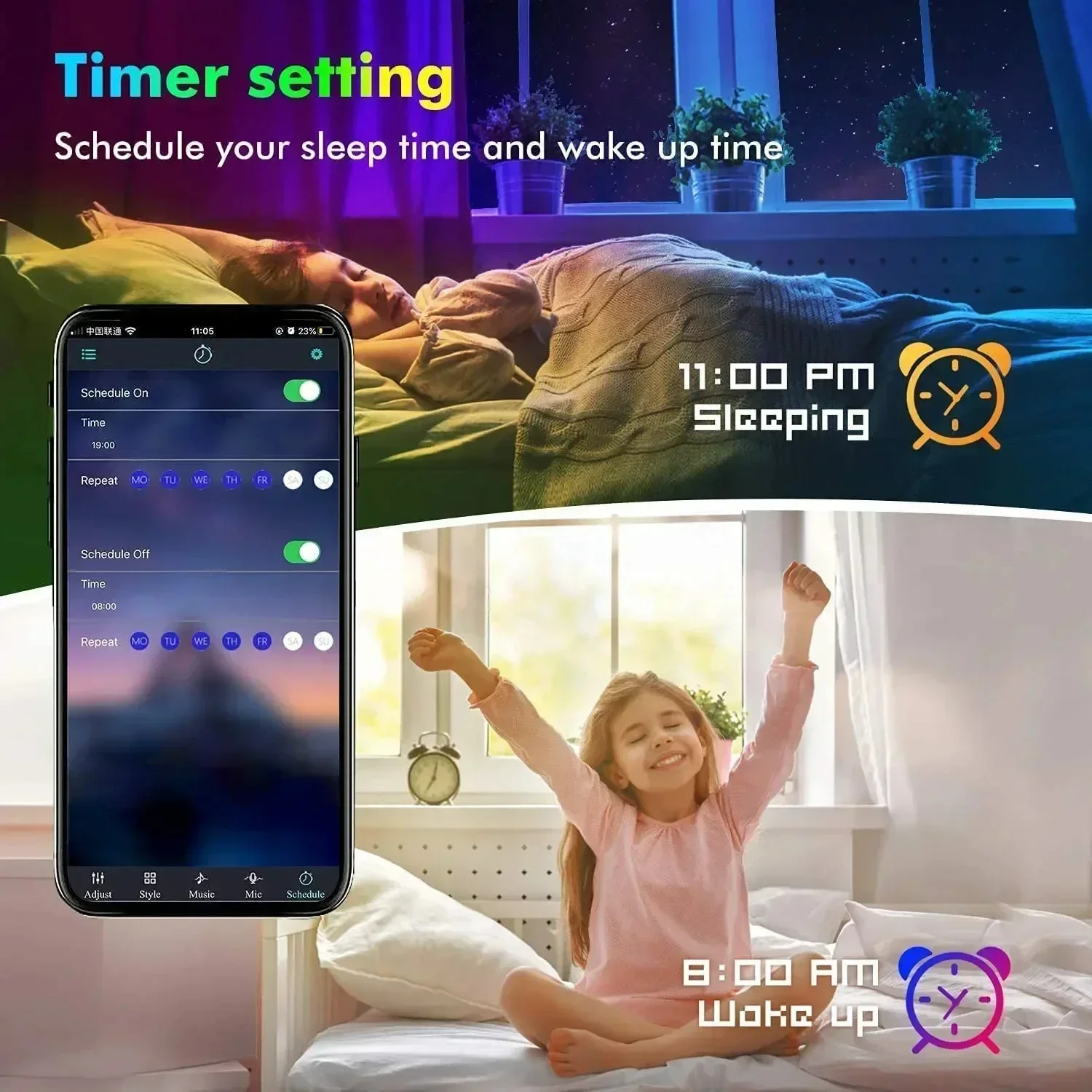 الذكية RGB LED الألعاب شرائط م - مراجعة Led Gaming Light Strip وسعره