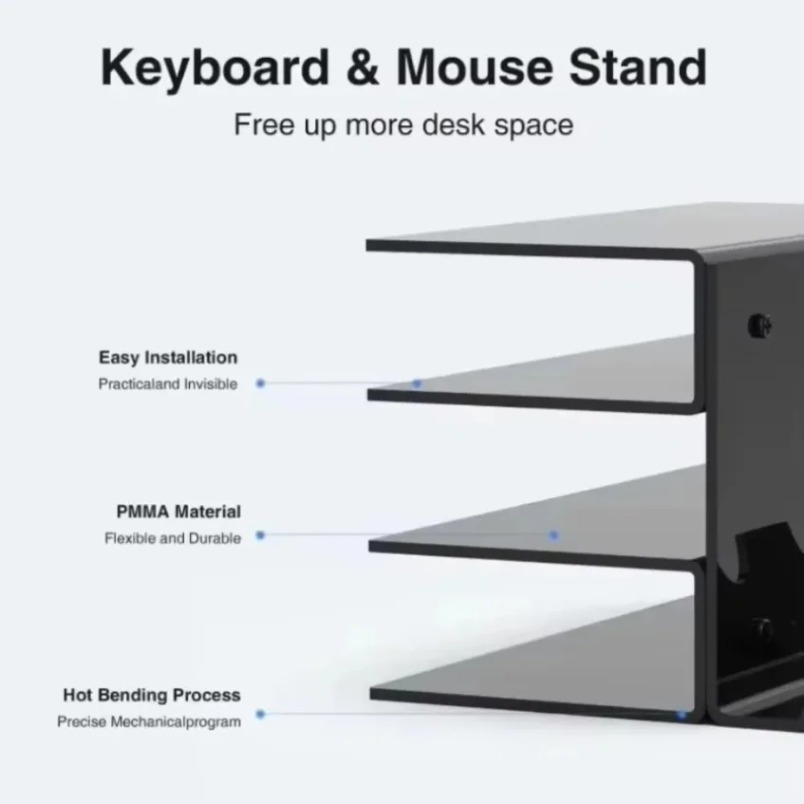 حامل لوحة مفاتيح ثلاثي الطبقات - مراجعة Gaming Console With Keyboard وسعره