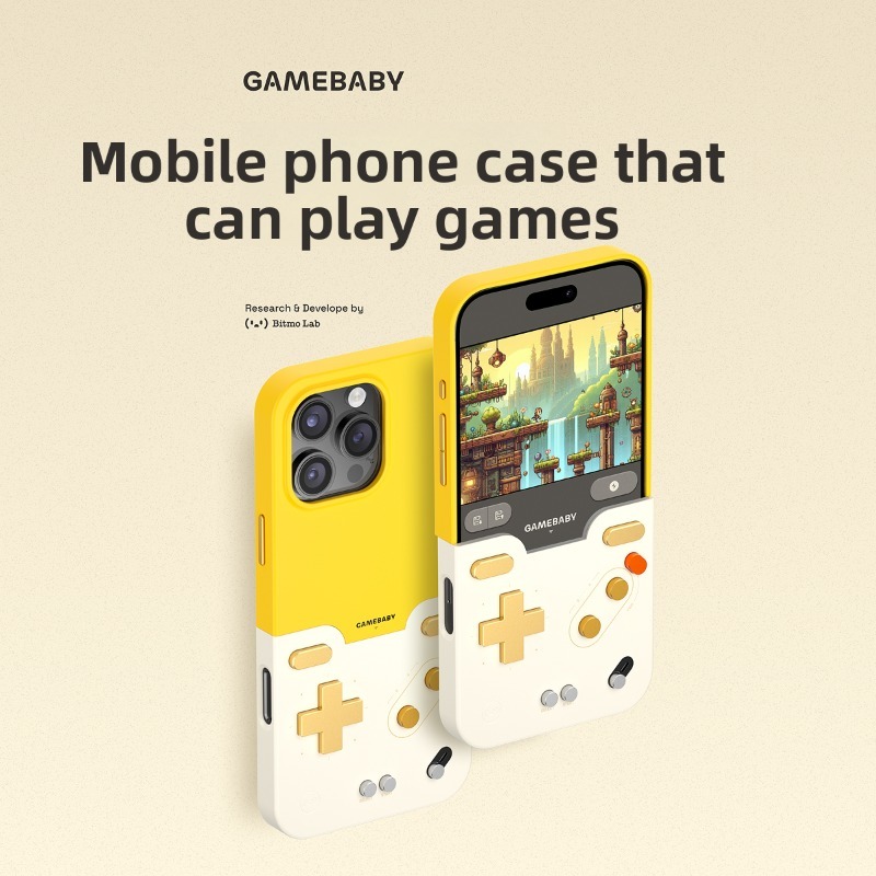 غطاء هاتف BitmoLab GAMEBABY بت - مراجعة Gaming Console Phone وسعره