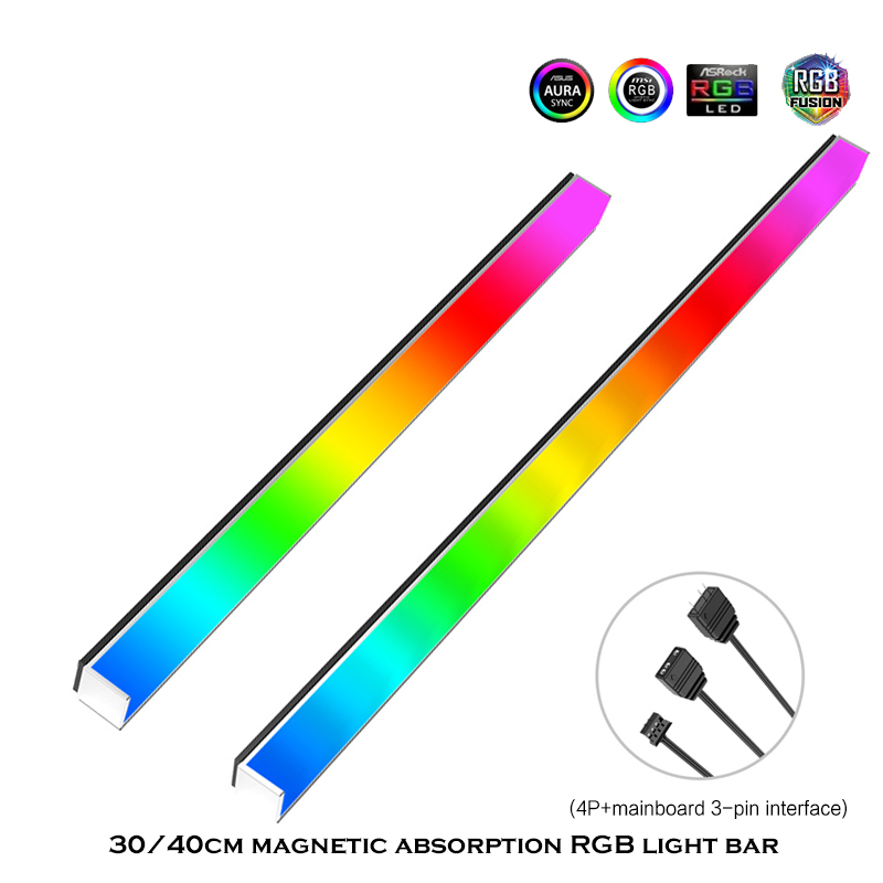 خزانة الكمبيوتر المكتبي RGB LE - مراجعة Led Gaming Light Strip وسعره