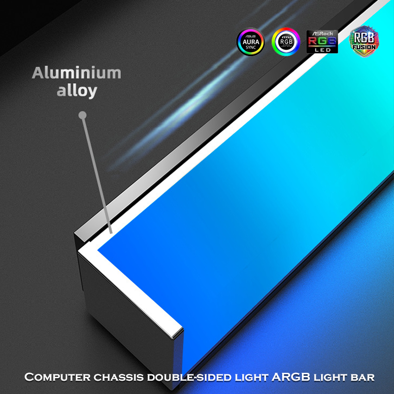 الألومنيوم الصلب ضوء بار المزد - مراجعة Led Gaming Light Strip وسعره