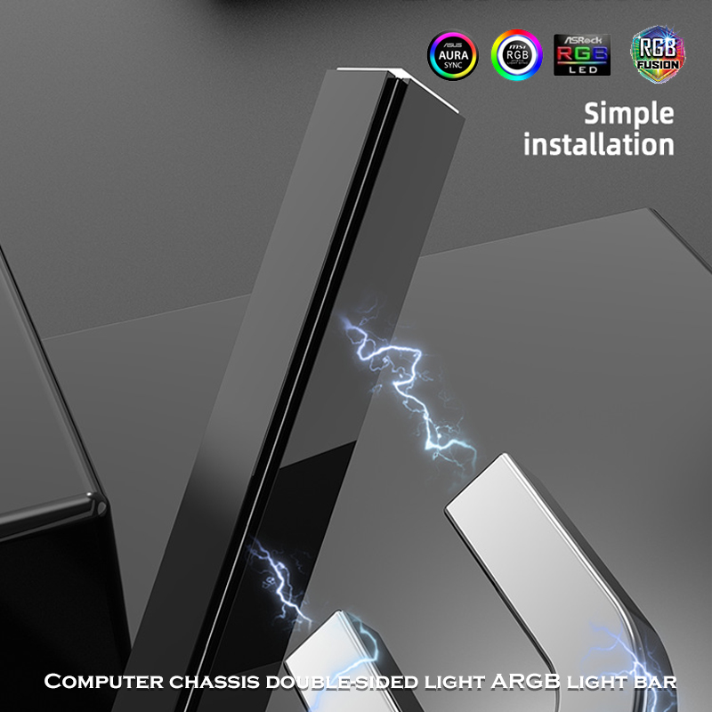 الألومنيوم الصلب ضوء بار المزد - مراجعة Led Gaming Light Strip وسعره