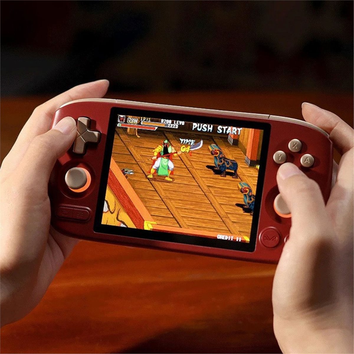 تحديث. جهاز ألعاب محمول صغير ب - مراجعة Gaming Console Retro وسعره
