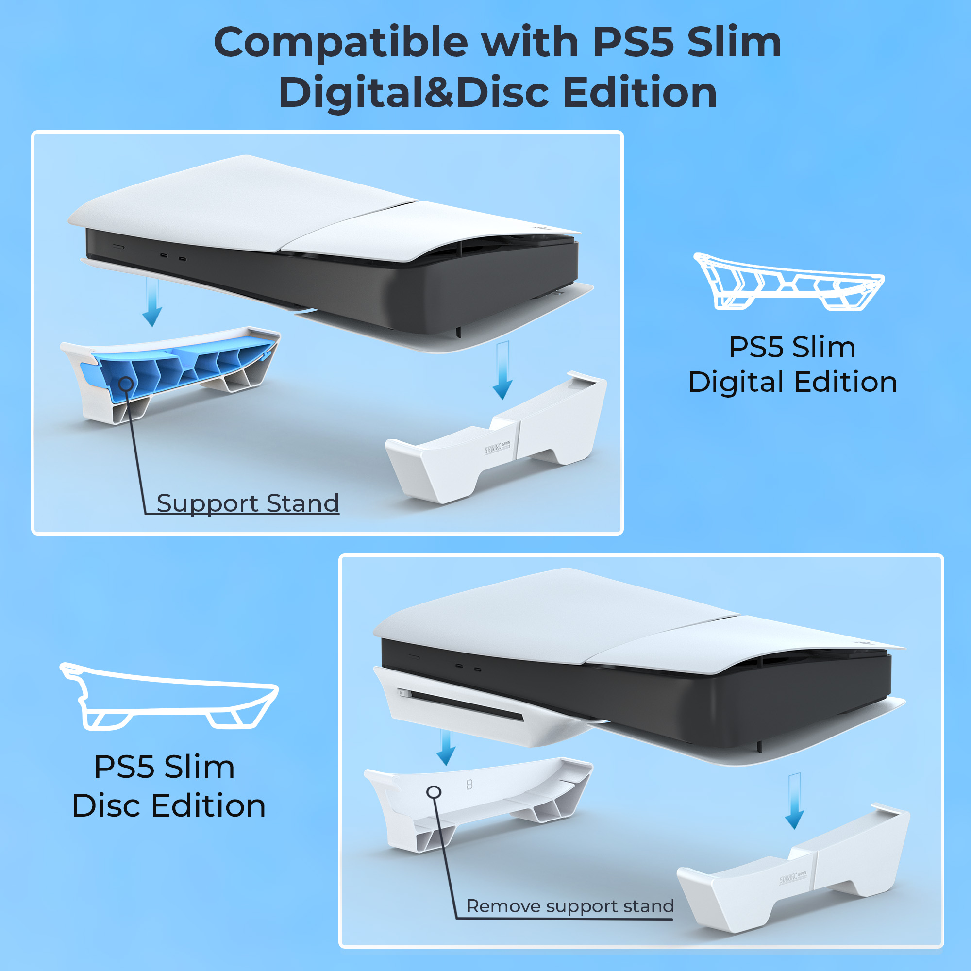 حامل ألعاب أفقي لجهاز سوني بلا - مراجعة Gaming Console Holder وسعره
